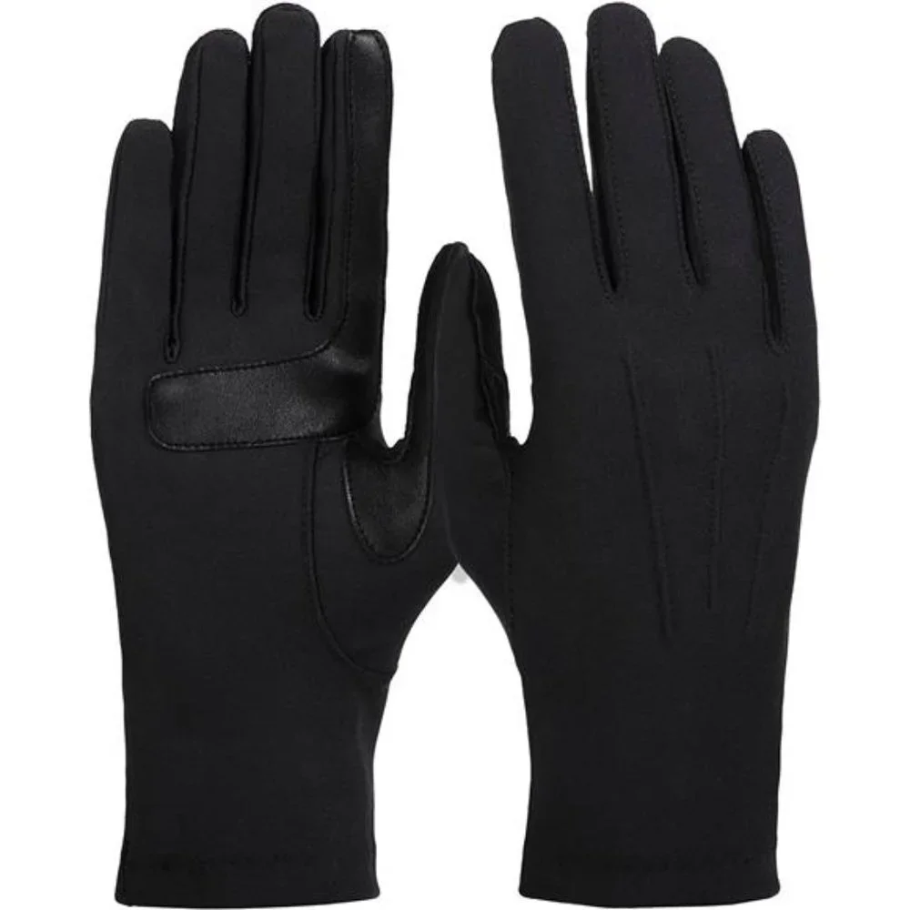 Women's Spandex Cold Weather Stretch Gloves With Warm Fleece Lining